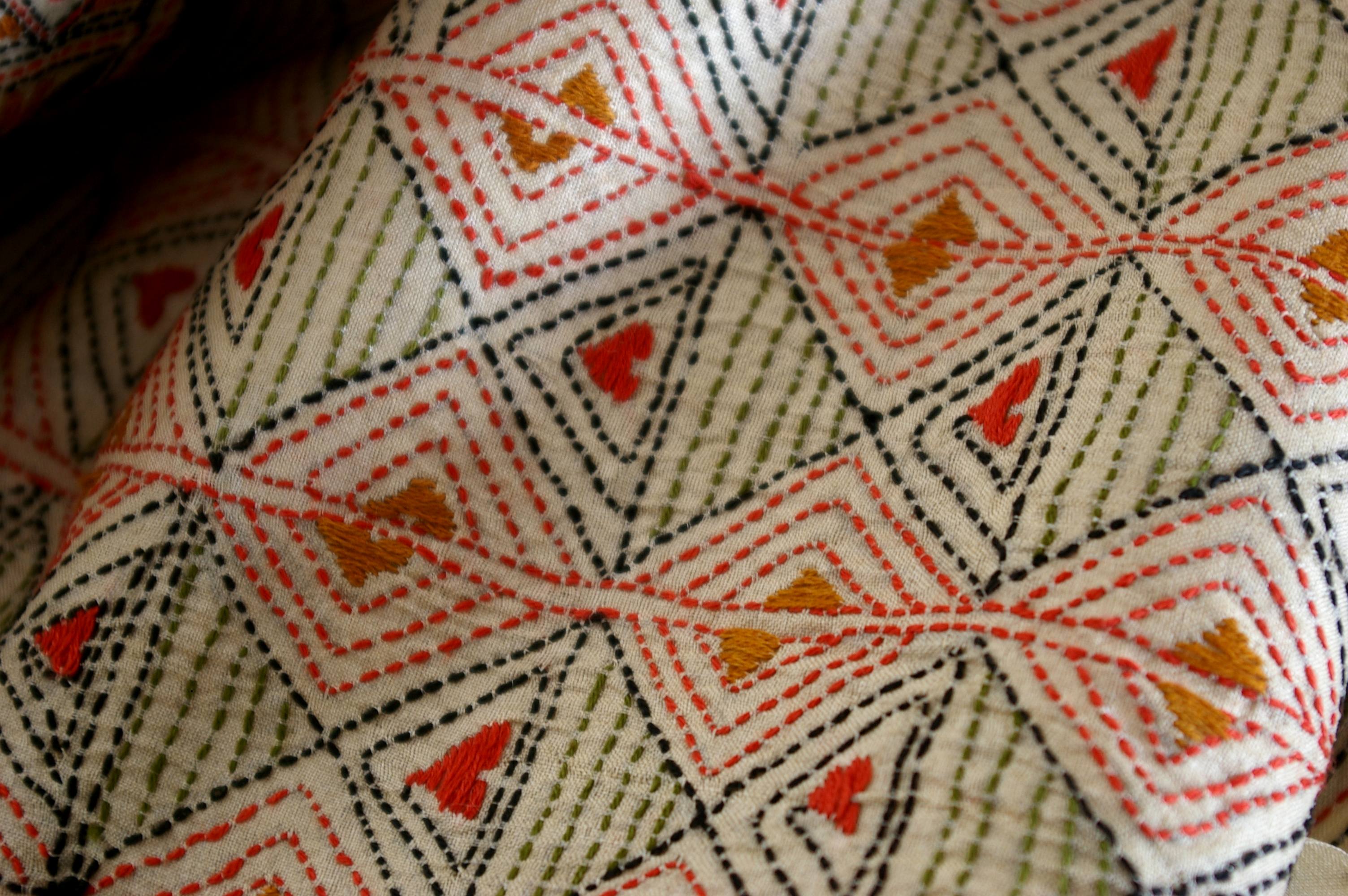 カンタ（インド女性の手刺繍の布） | ハコニワ店主の日記